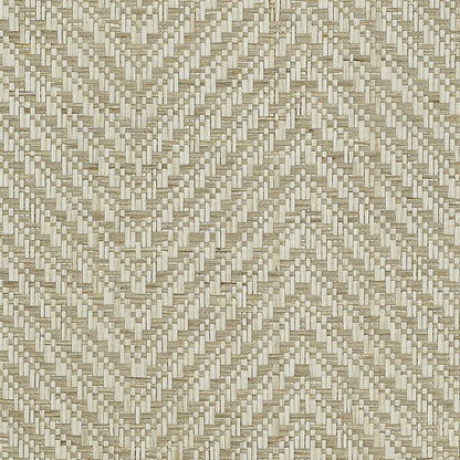 Chevron Chic Wallpaper by Phillip Jeffries in Sun-Drenched Sage (PJ 3291)