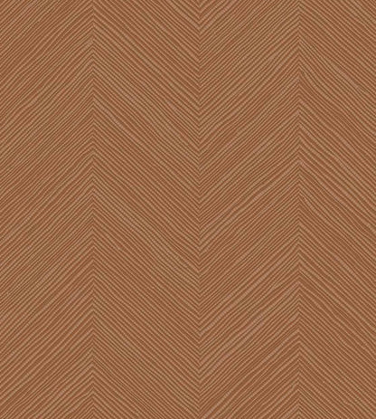 Loom Wallpaper by Eijffinger Orange/Terracotta