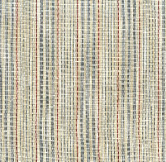 Chiara Fabric by Marvic Textiles in Denim/Carmine