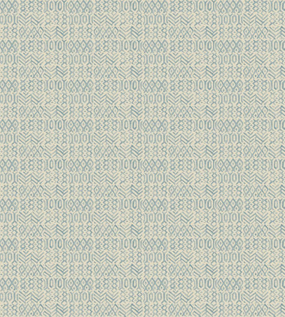 Chimneys Wallpaper by GP & J Baker Old Blue