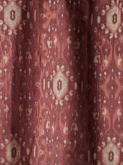 Chimu Ikat Fabric by Watts 1874 in Rust