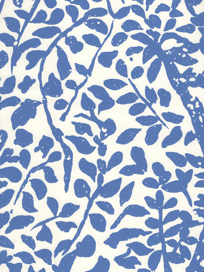 Arbre de Matisse China Blue on White wallpaper by China Seas