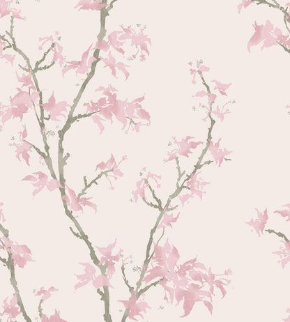 Chinese Branch Wallpaper by Cole & Son Blossom Pink