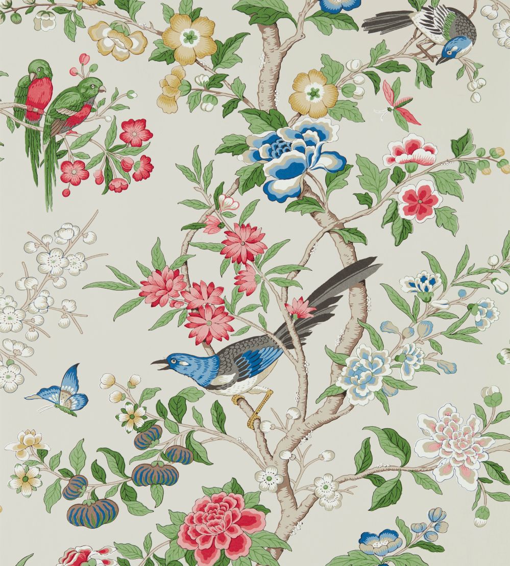 Chinoiserie Hall Wallpaper by Sanderson Linen / Chintz