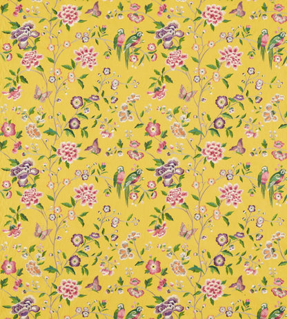 Chinoiserie Hall Fabric by Sanderson Papavera