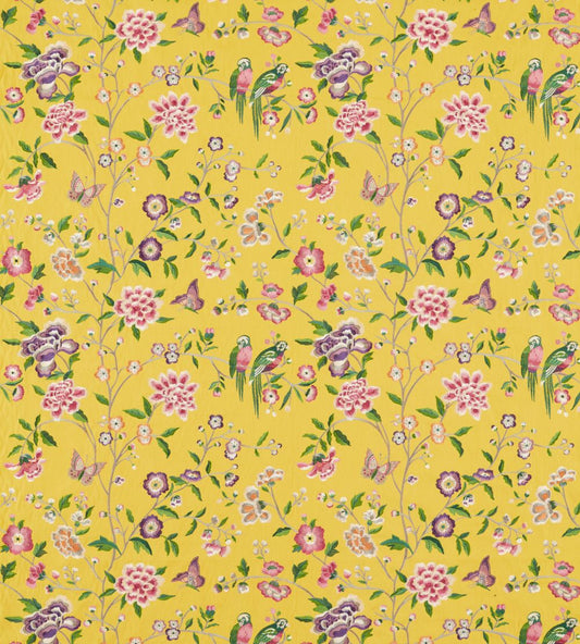 Chinoiserie Hall Fabric by Sanderson Papavera