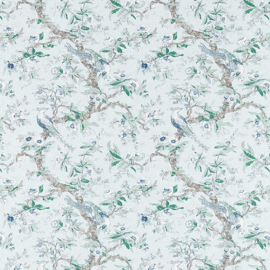 Chintz Blue Stone mural by Zoffany
