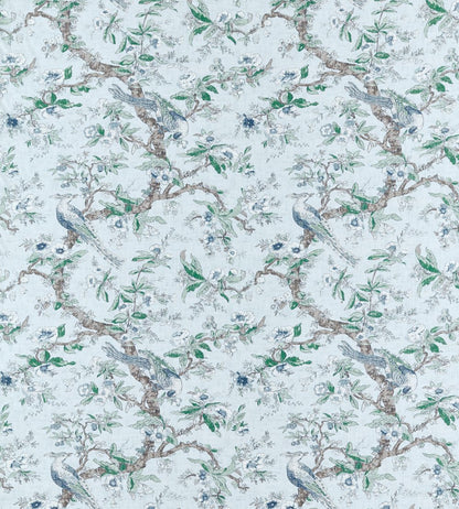 Chintz Fabric by Zoffany Blue Stone