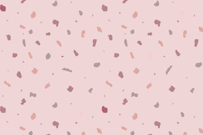 Chip Dusky Pink mural by Hovia