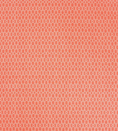 Chiselled Fabric by Christopher Farr Cloth Coral