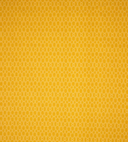 Chiselled Fabric by Christopher Farr Cloth Lemon