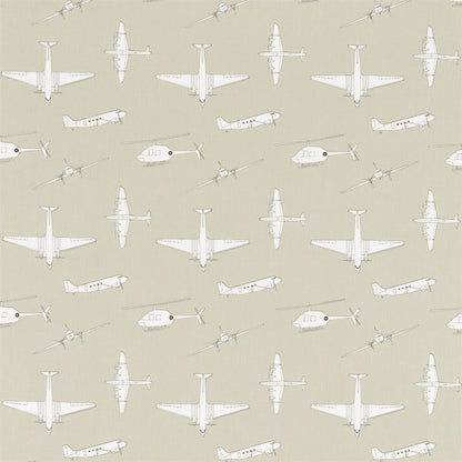 Chocks Away Stone fabric by Harlequin