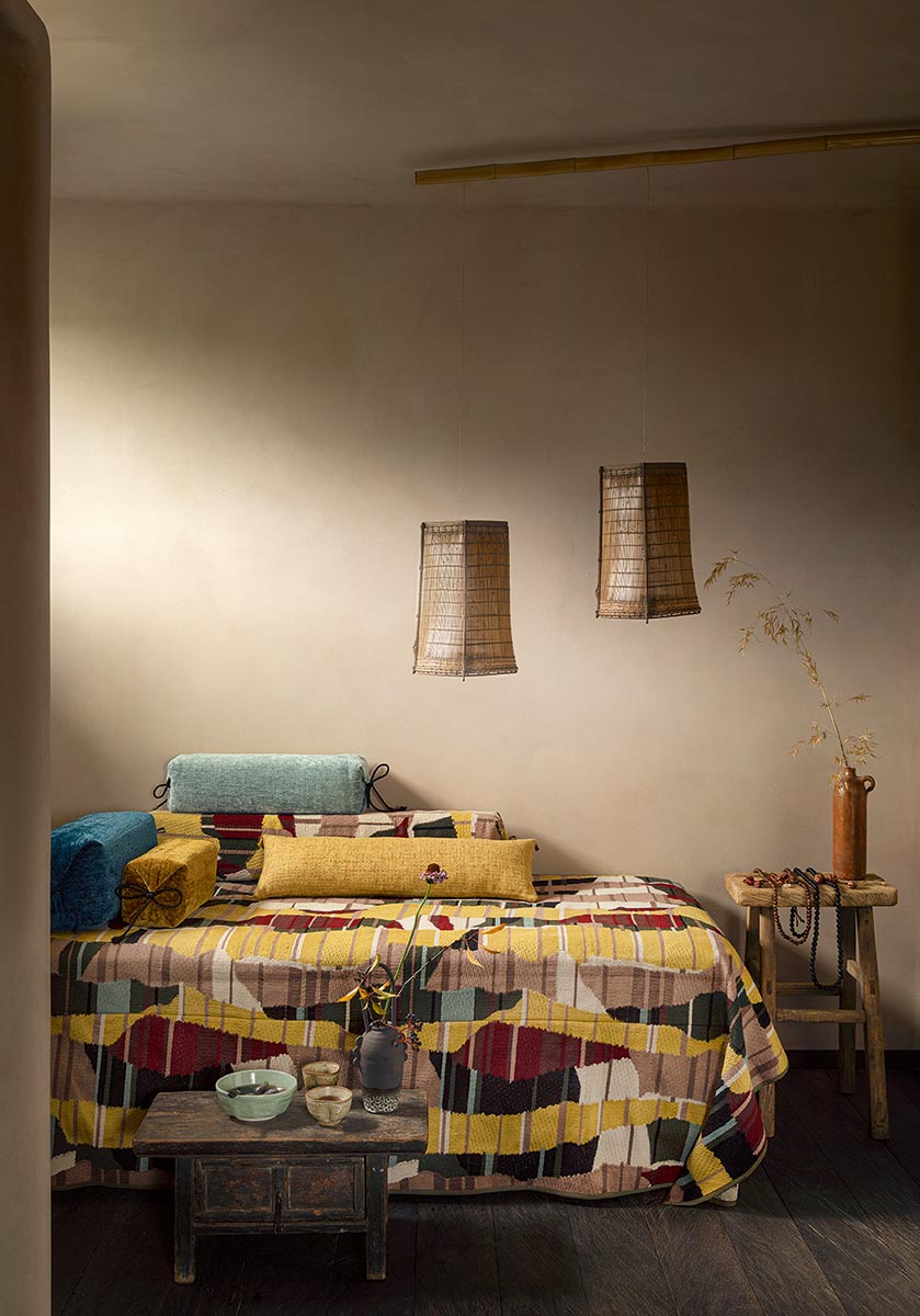 Chupa Fabric by Pierre Frey shown in a room setting (view 1)
