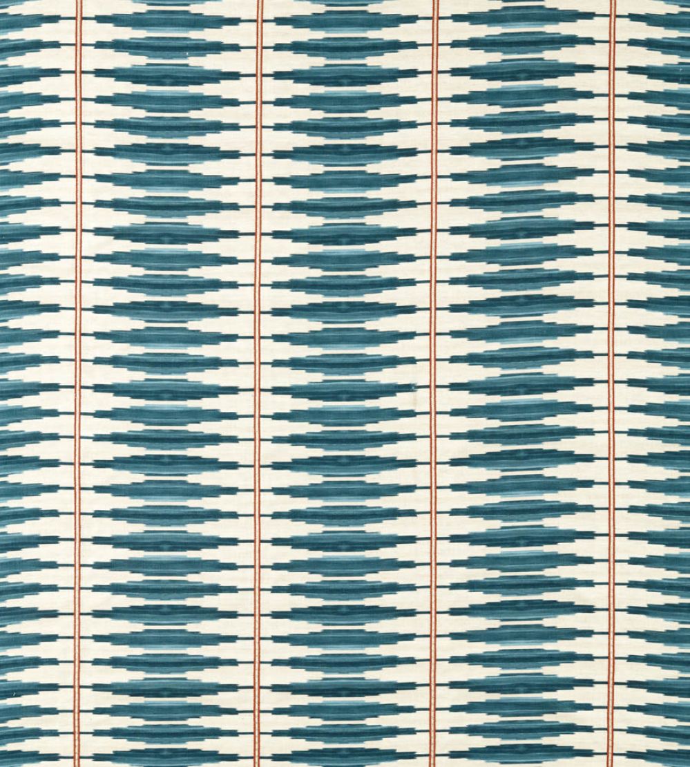 Cintilla Fabric by Harlequin Denim/Rust