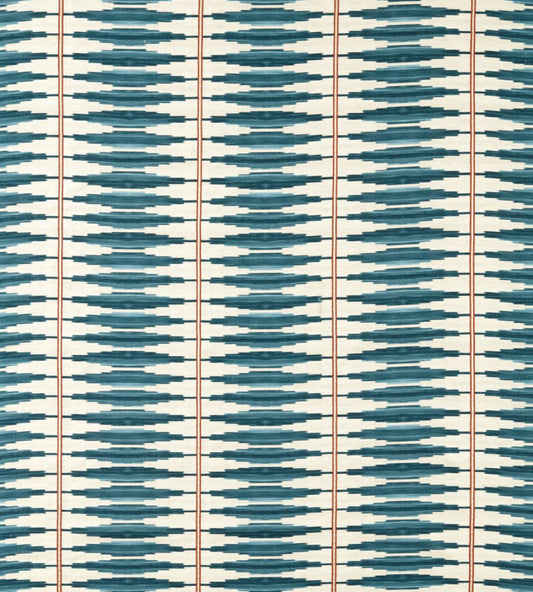 Cintilla Fabric by Harlequin Denim/Rust