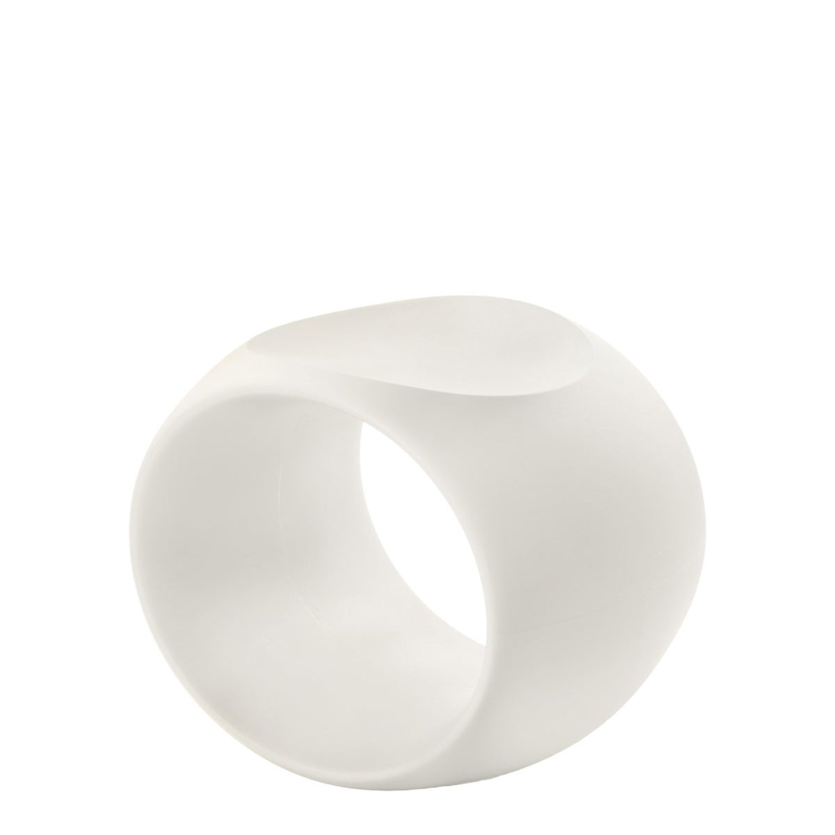 Circlet Stool by JANUS et Cie in Matte Eggshell
