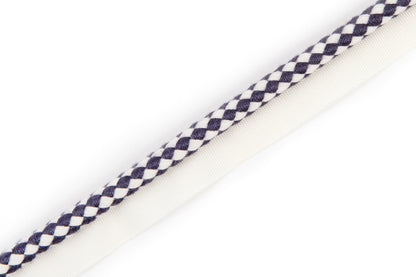 Circus Piping Trim by Christopher Farr Cloth in Dark Indigo colorway