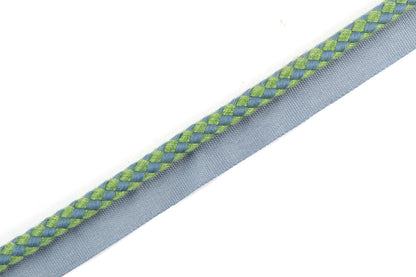 Circus Piping Trim by Christopher Farr Cloth in Green colorway