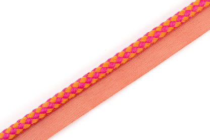 Circus Piping Trim by Christopher Farr Cloth in Hot Pink colorway