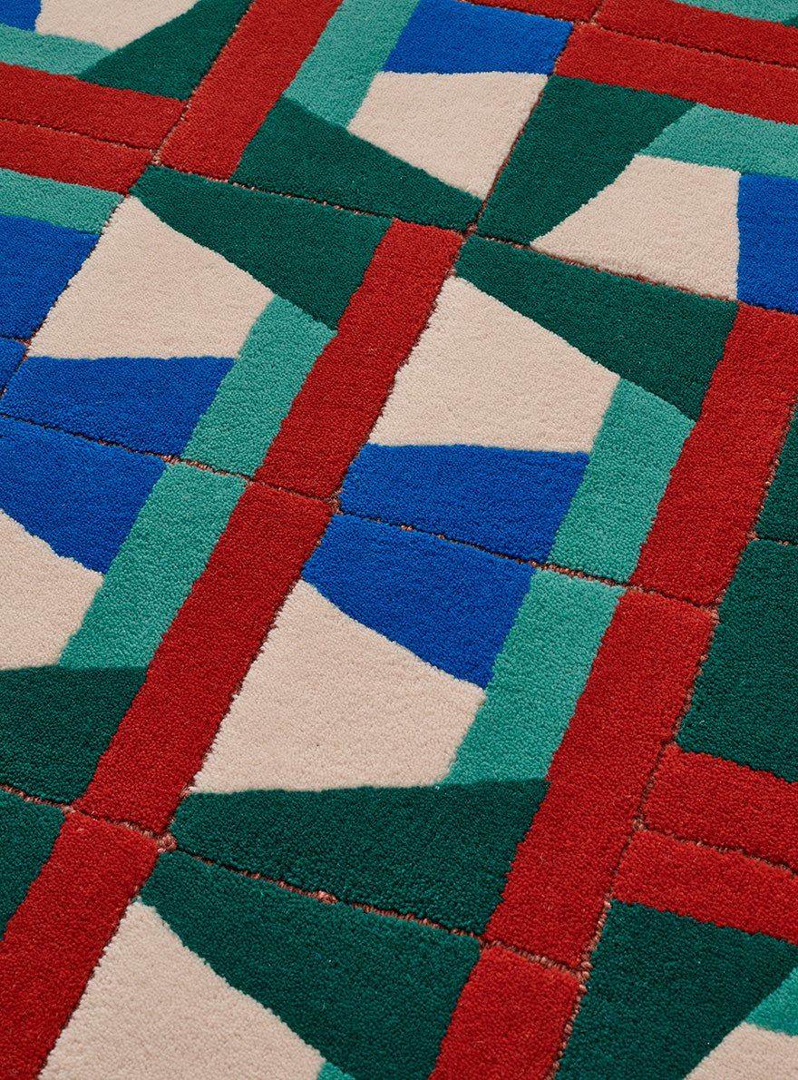 Circus Rug by Pierre Frey shown in a room setting (view 2)