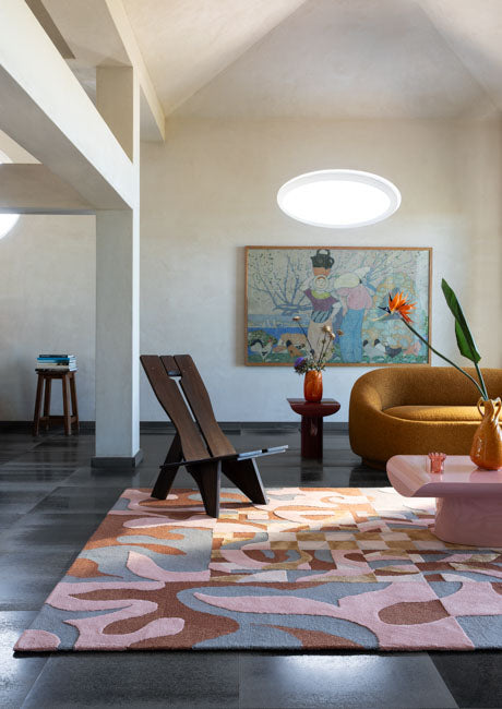 Clapot Rug by Pierre Frey shown in a room setting (view 1)
