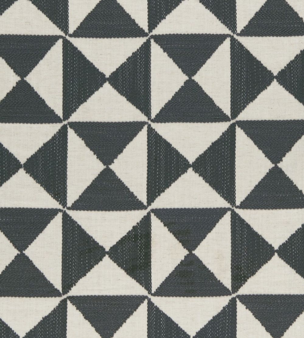Adisa Fabric by Clarke & Clarke Charcoal