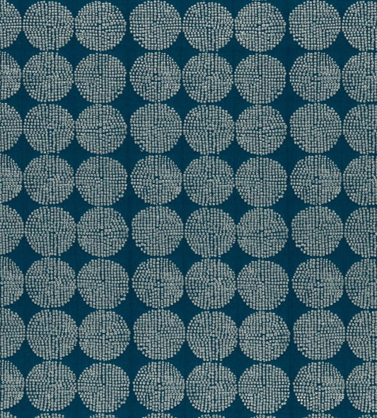 Kiko Fabric by Clarke & Clarke Aqua