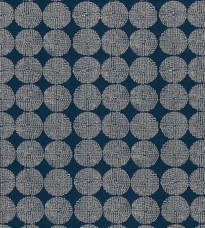 Kiko Fabric by Clarke & Clarke Indigo