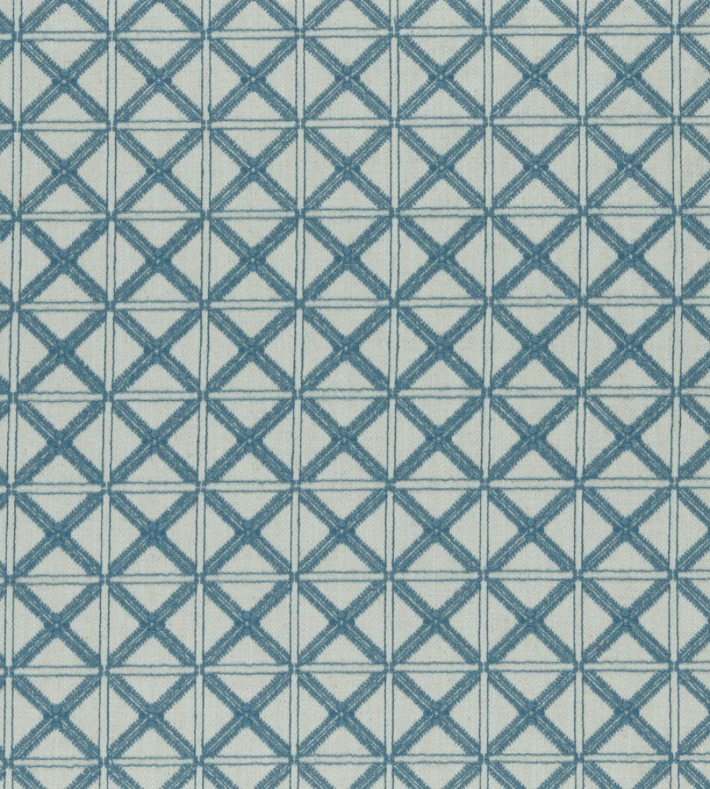 Makenzi Fabric by Clarke & Clarke Aqua