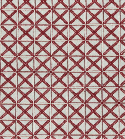Makenzi Fabric by Clarke & Clarke Red