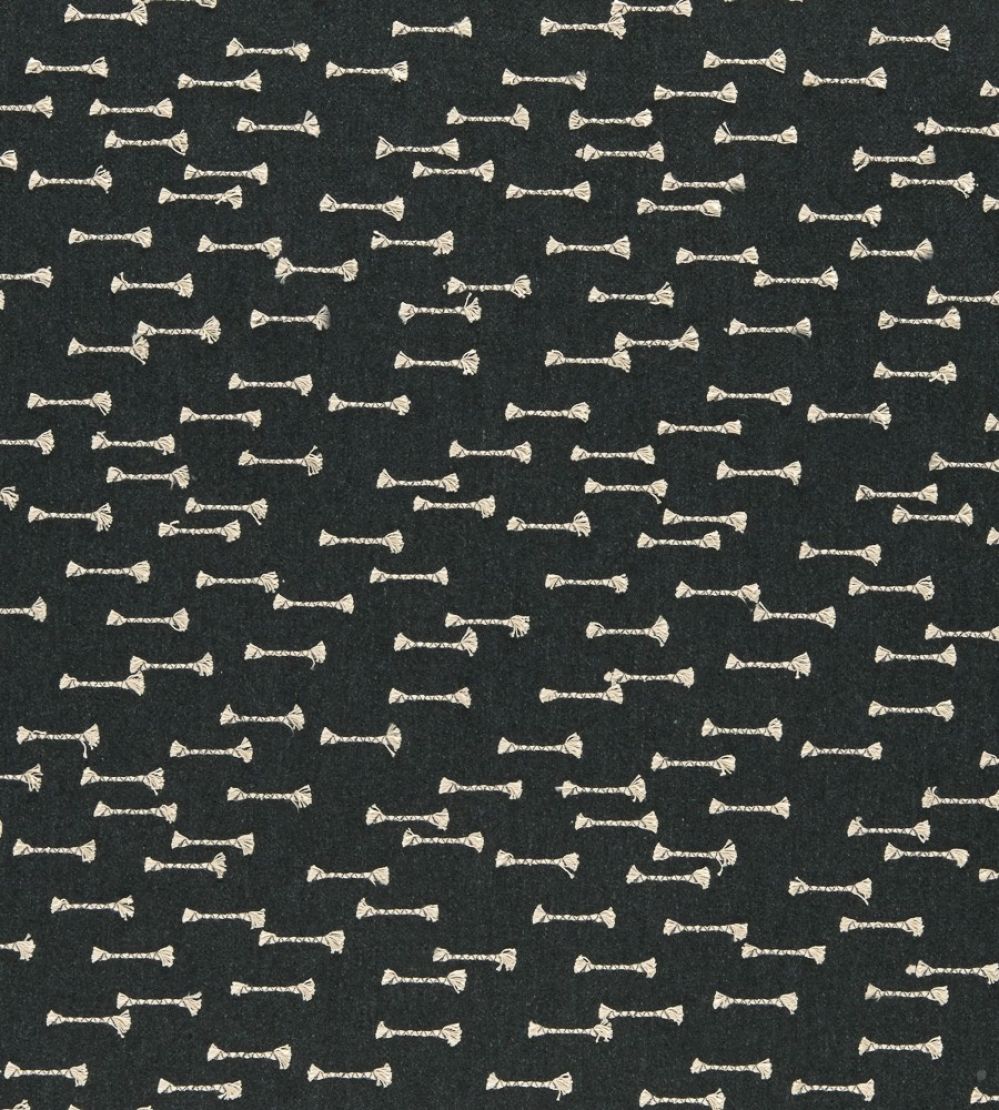Nala Fabric by Clarke & Clarke Charcoal