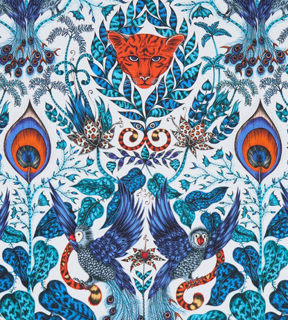 Emma J Shipley Amazon Fabric by Clarke & Clarke Blue