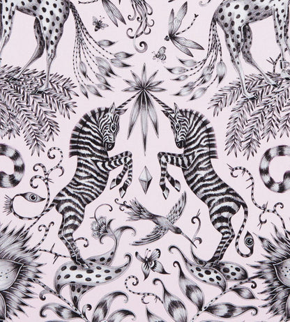 Emma J Shipley Kruger Fabric by Clarke & Clarke Pink
