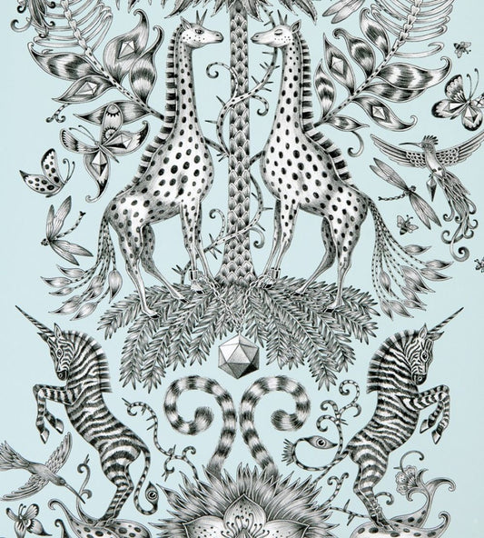 Emma J Shipley Kruger Wallpaper by Clarke & Clarke Eggshell