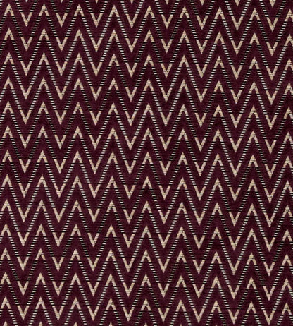 Zion Fabric by Clarke & Clarke Damson