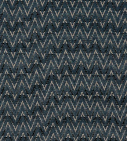 Zion Fabric by Clarke & Clarke Denim