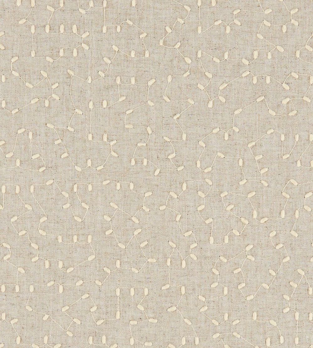 Bibury Fabric by Clarke & Clarke Linen