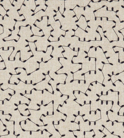 Bibury Fabric by Clarke & Clarke Midnight