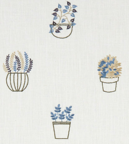 Hidcote Fabric by Clarke & Clarke Denim