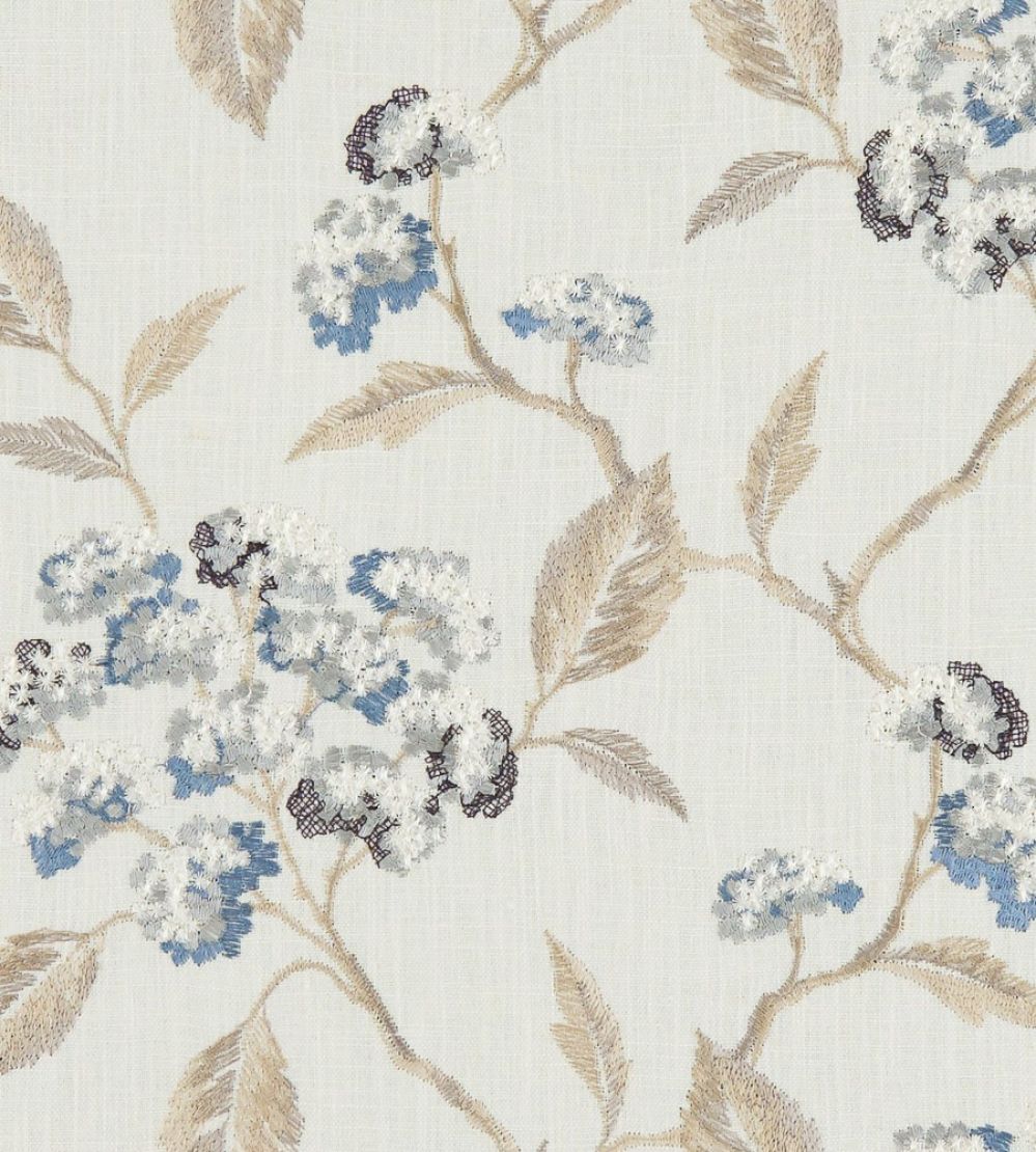 Summerby Fabric by Clarke & Clarke Denim