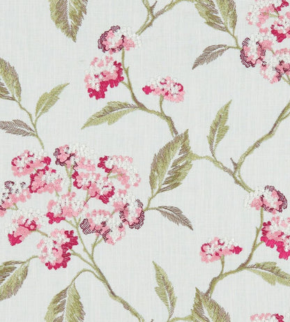 Summerby Fabric by Clarke & Clarke Raspberry