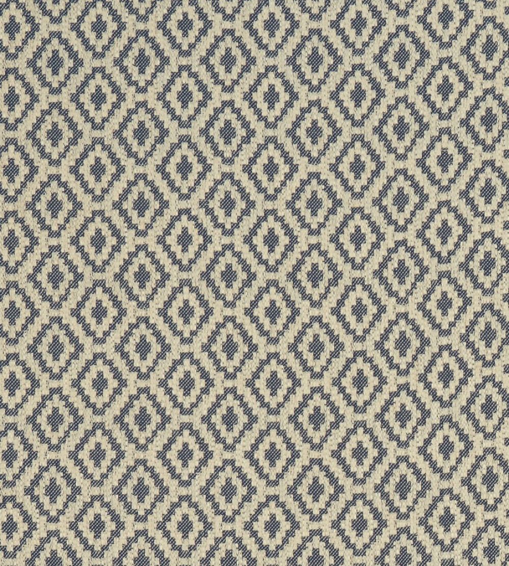 Keaton Fabric by Clarke & Clarke Midnight