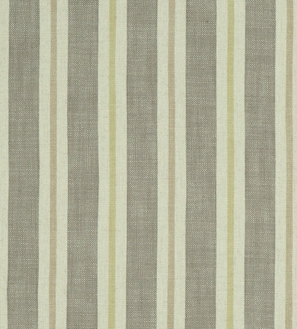 Sackville Stripe Fabric by Clarke & Clarke Citron/Natural