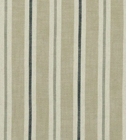 Sackville Stripe Fabric by Clarke & Clarke Natural
