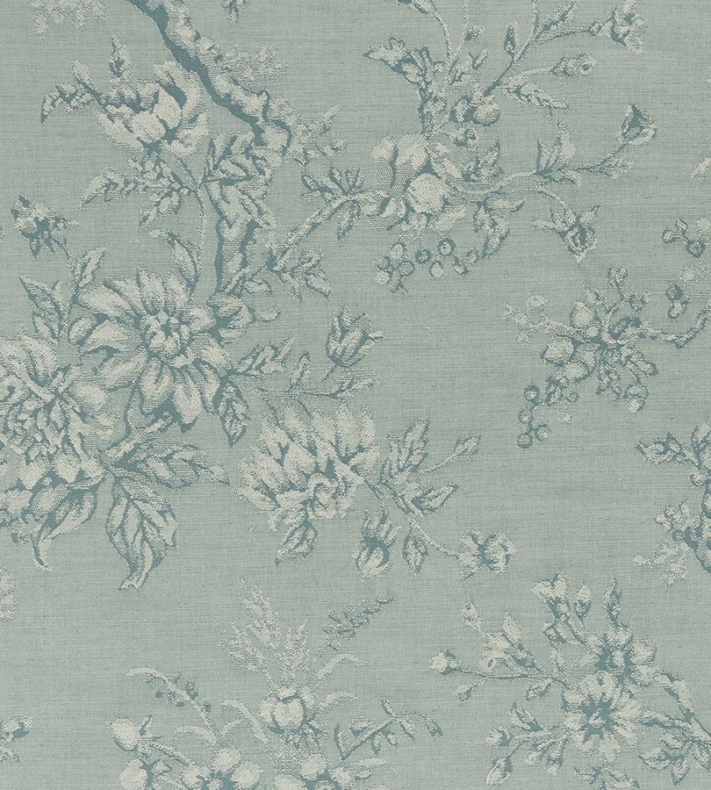 Simone Fabric by Clarke & Clarke Eau De Nil