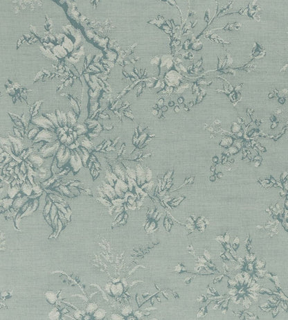 Simone Fabric by Clarke & Clarke Eau De Nil