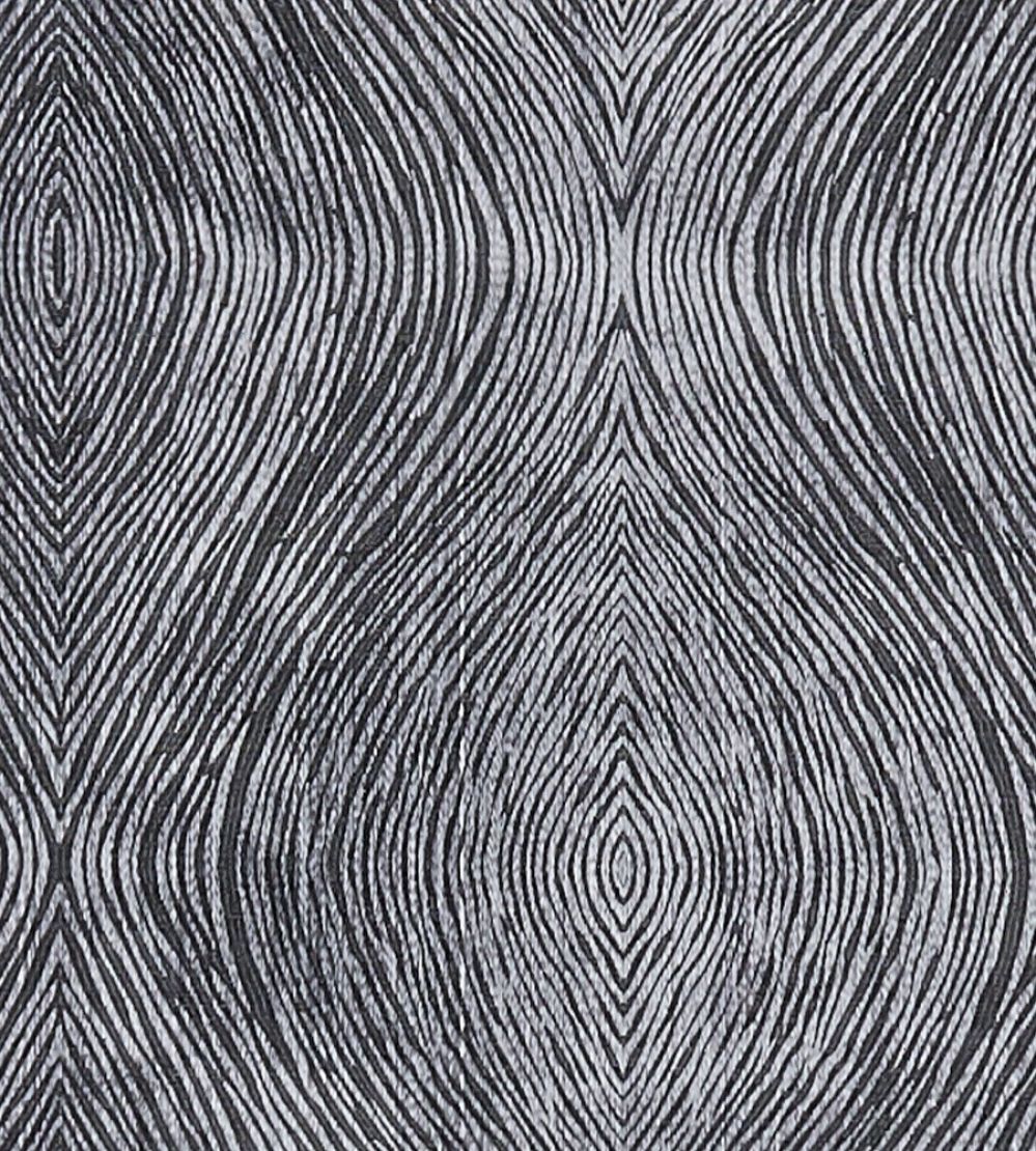 Luster Fabric by Clarke & Clarke Charcoal