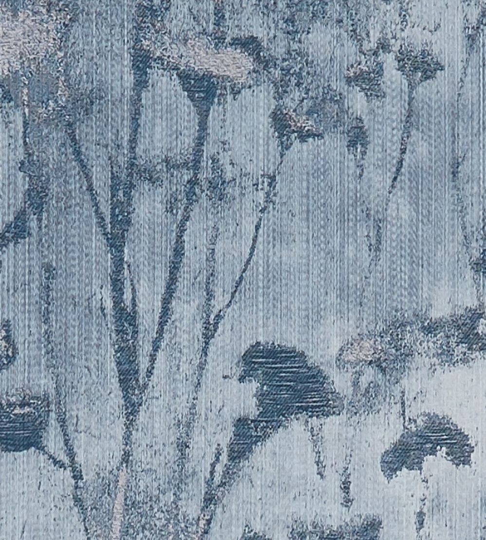 Silhouette Fabric by Clarke & Clarke Denim