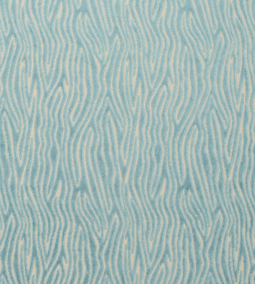 Onda Fabric by Clarke & Clarke Aqua