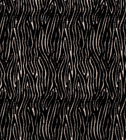 Onda Fabric by Clarke & Clarke Ebony